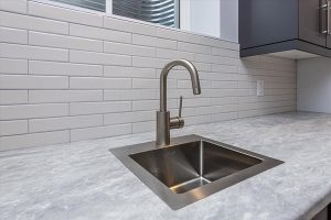 Wet Bar Sink and Counter