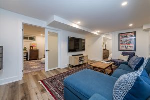 Basement Renovation in Barrie