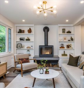 Living Room Renovation in Barrie