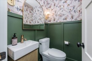 Powder Room Renovation in Barrie